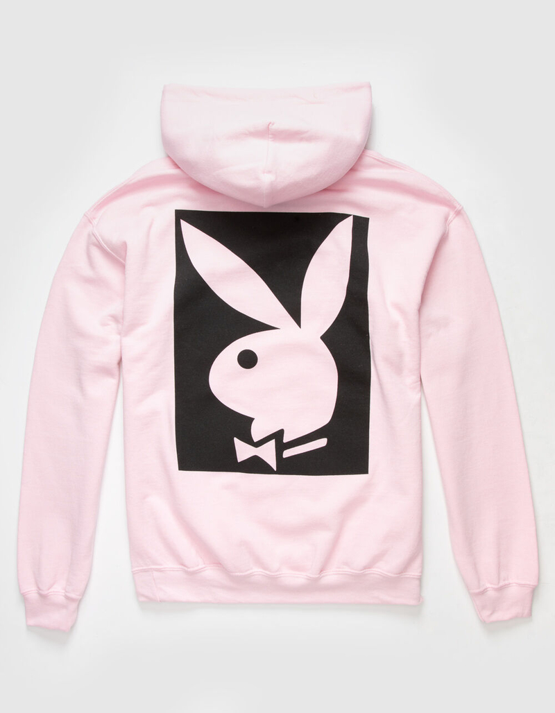 Playboy Logo Mens Pink Hoodie image number 0