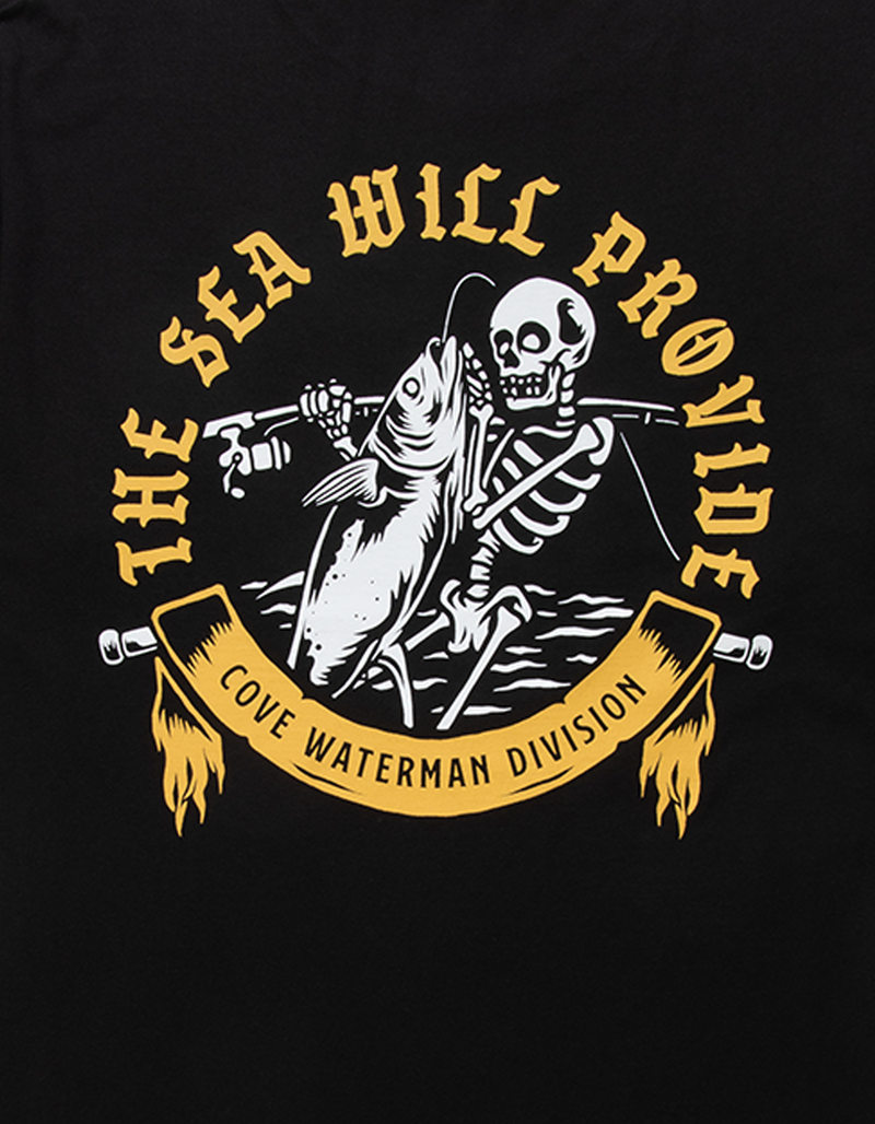 COVE SURF CO. Sea Will Provide Mens Tee image number 2
