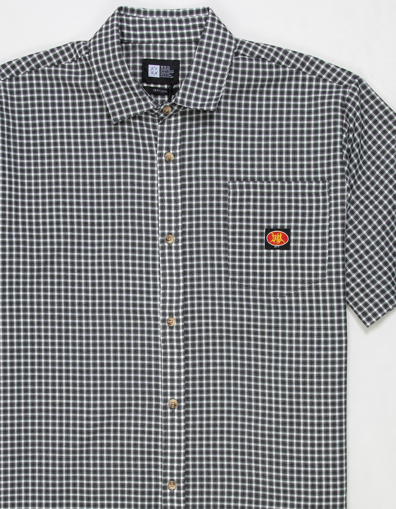 LIRA Plaid Mens Button Up Shirt image number 2