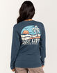 SALT LIFE Summer Stoke Island Womens V-Neck Long Sleeve Tee image number 1
