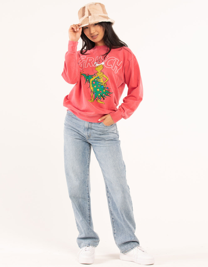 THE GRINCH Womens Crewneck Sweatshirt image number 3