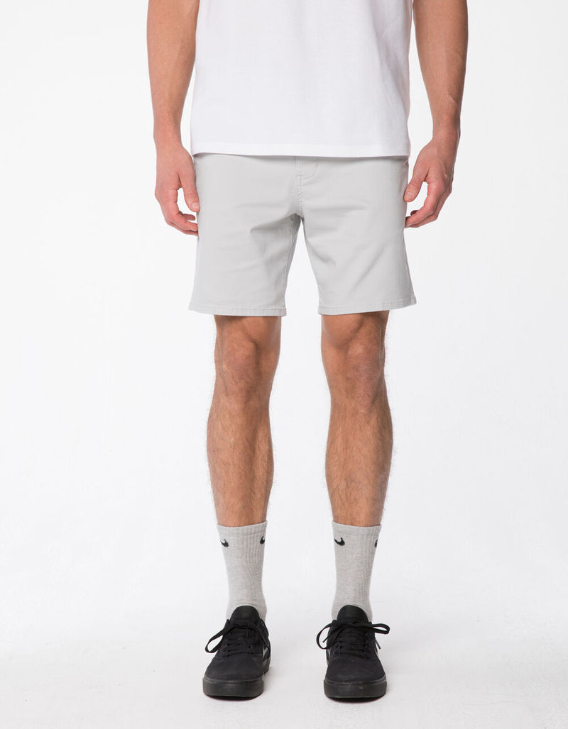 RSQ Short Mens Gray Chino Shorts image number 1