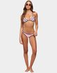 EDIKTED Adrie Contrast Bikini Bottoms image number 5