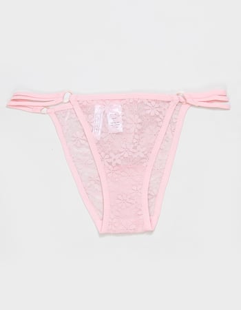 FULL TILT Strappy Side Lace Cheeky Panties Primary Image