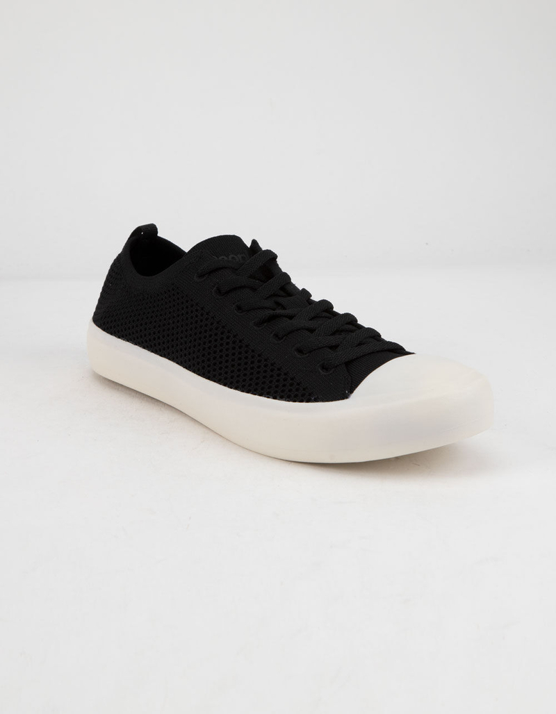 PEOPLE FOOTWEAR The Phillips Knit Really Black & Picket White Shoes image number 1
