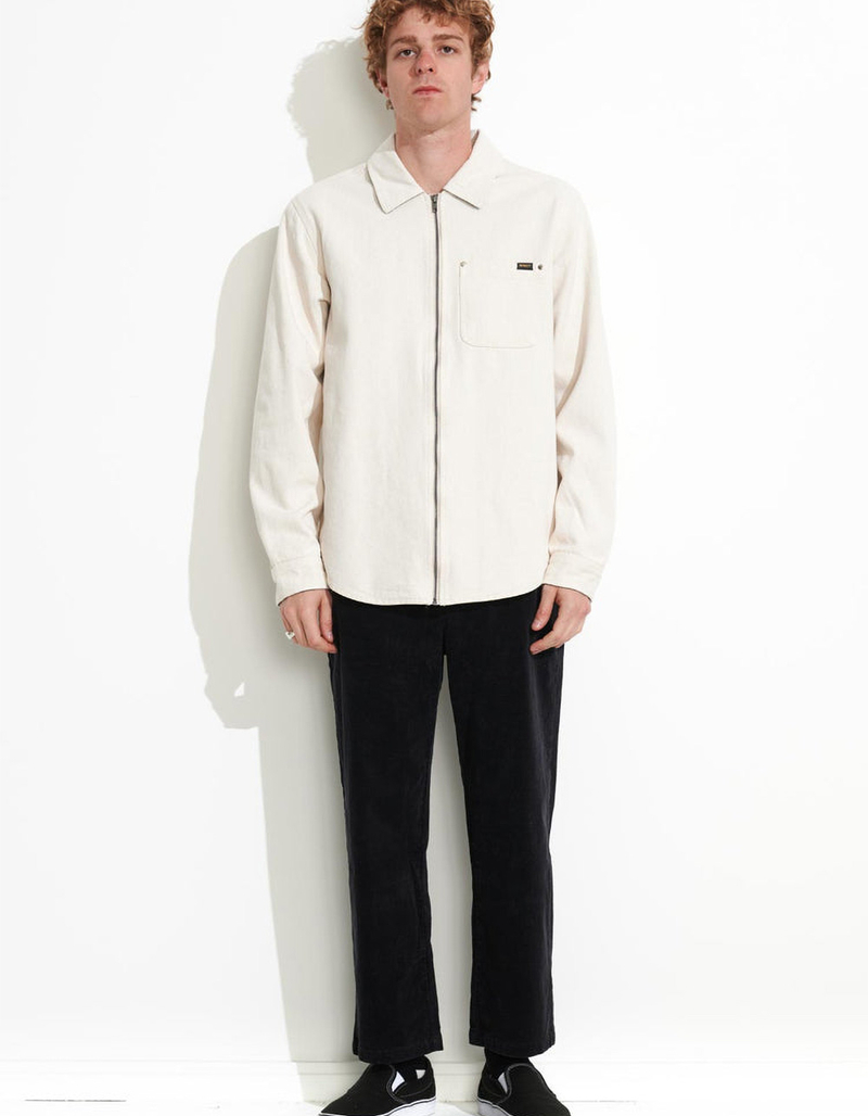 MISFIT SHAPES Motor Rids Mens Zip-Up Overshirt image number 4