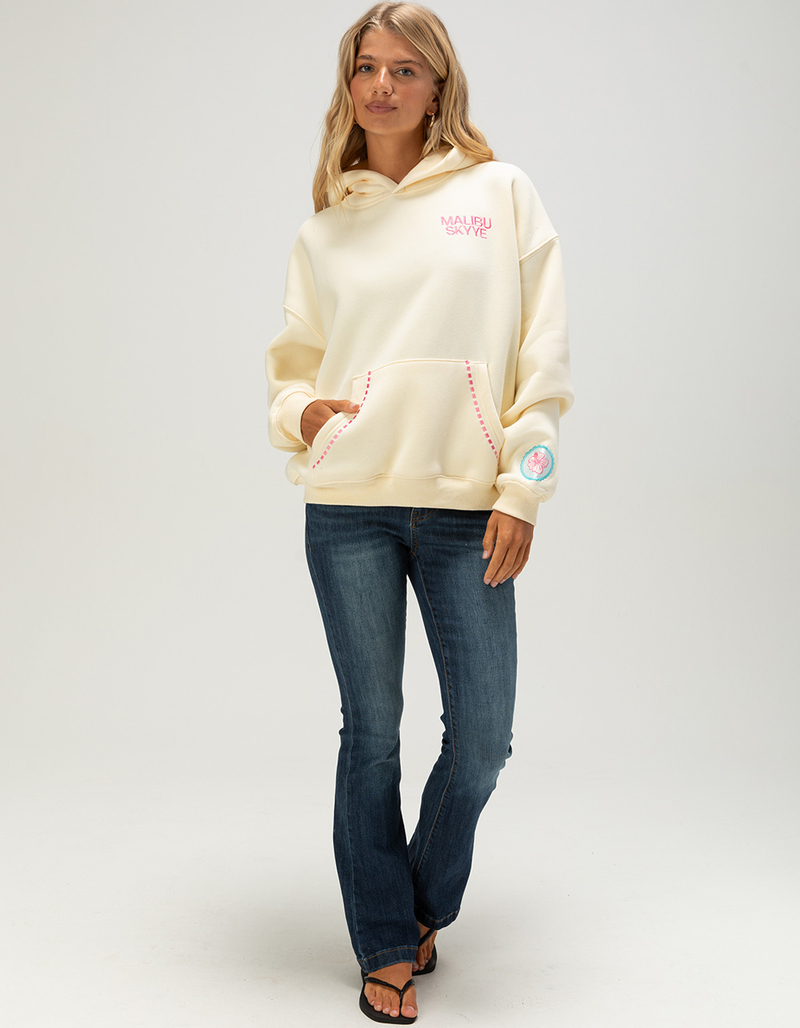 MALIBU SKYYE Stamps Womens Hoodie image number 4