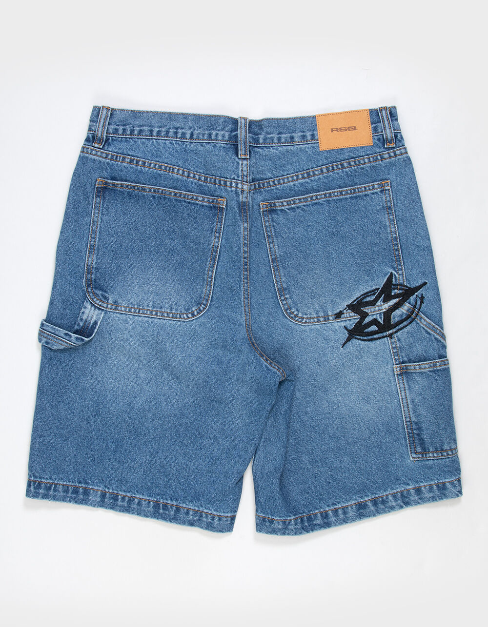 RSQ Mens Loose Embroidered Carpenter Jorts - VINTAGE MED | Tillys