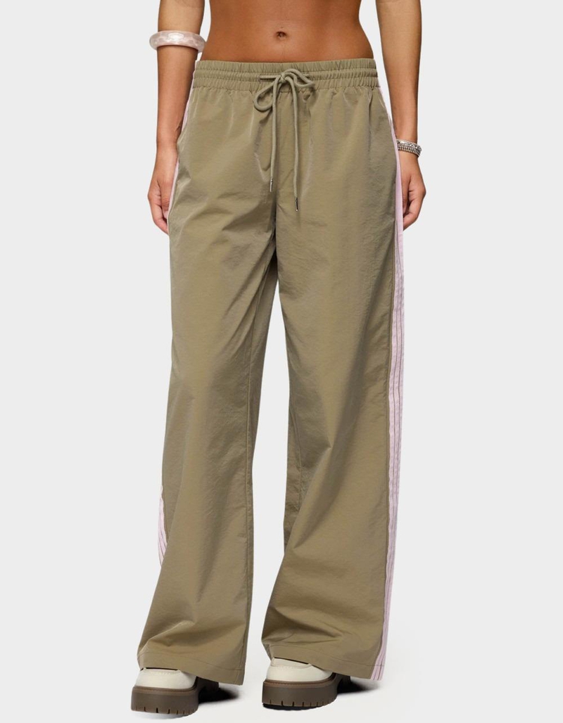 EDIKTED Annabella Nylon Track Pants image number 0