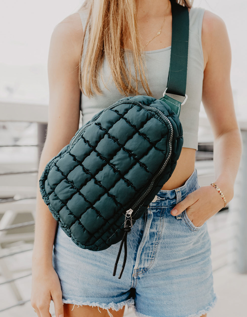 KATYDID Quilted Sling Bag image number 4