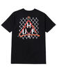 HUF Trespass Triple Triangle Mens Tee image number 1