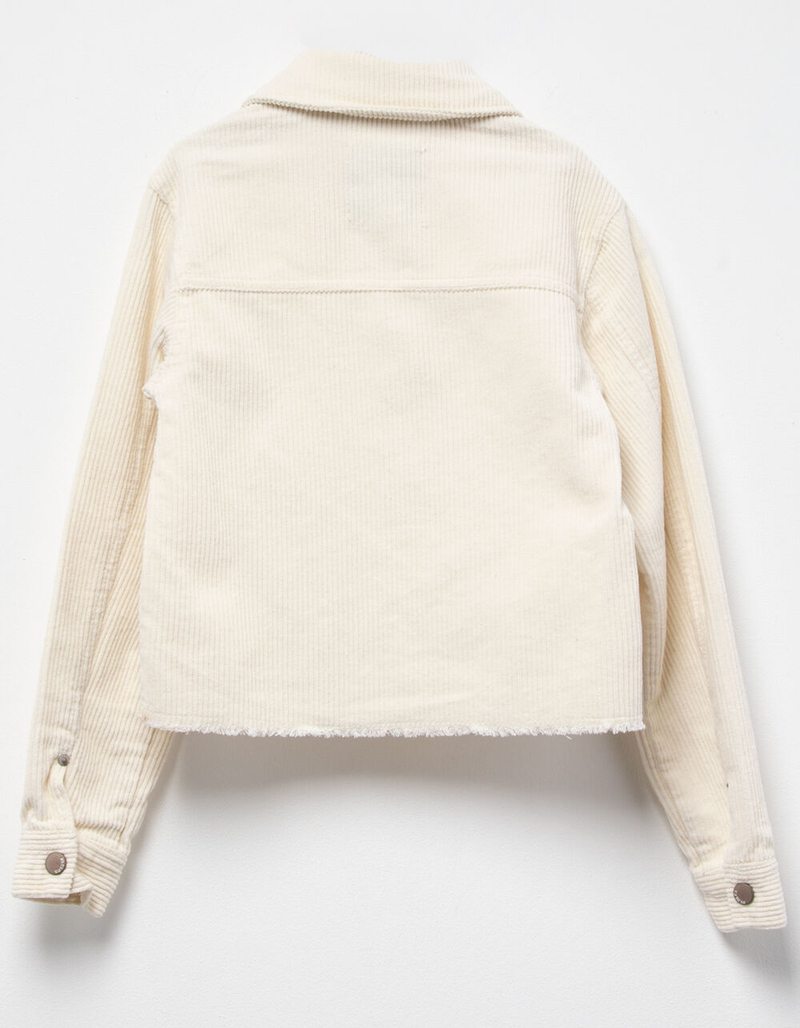 RSQ Girls Crop Cord Shacket image number 2