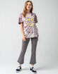 FULL TILT Tie Dye Smiley Face Womens Oversized Tee image number 4