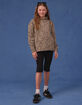 FULL TILT Leopard Print Girls Boyfriend Hoodie image number 5