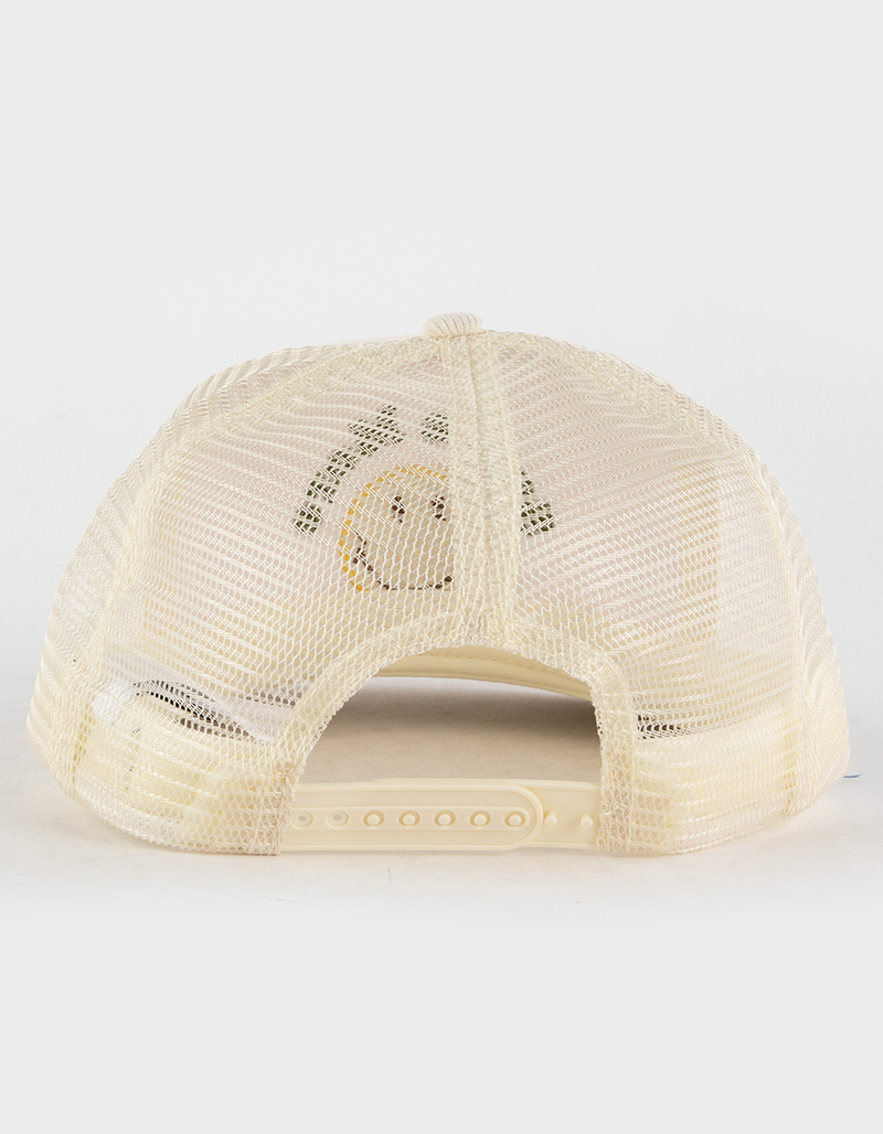 RSQ Smile More Cord Womens Trucker Hat image number 3