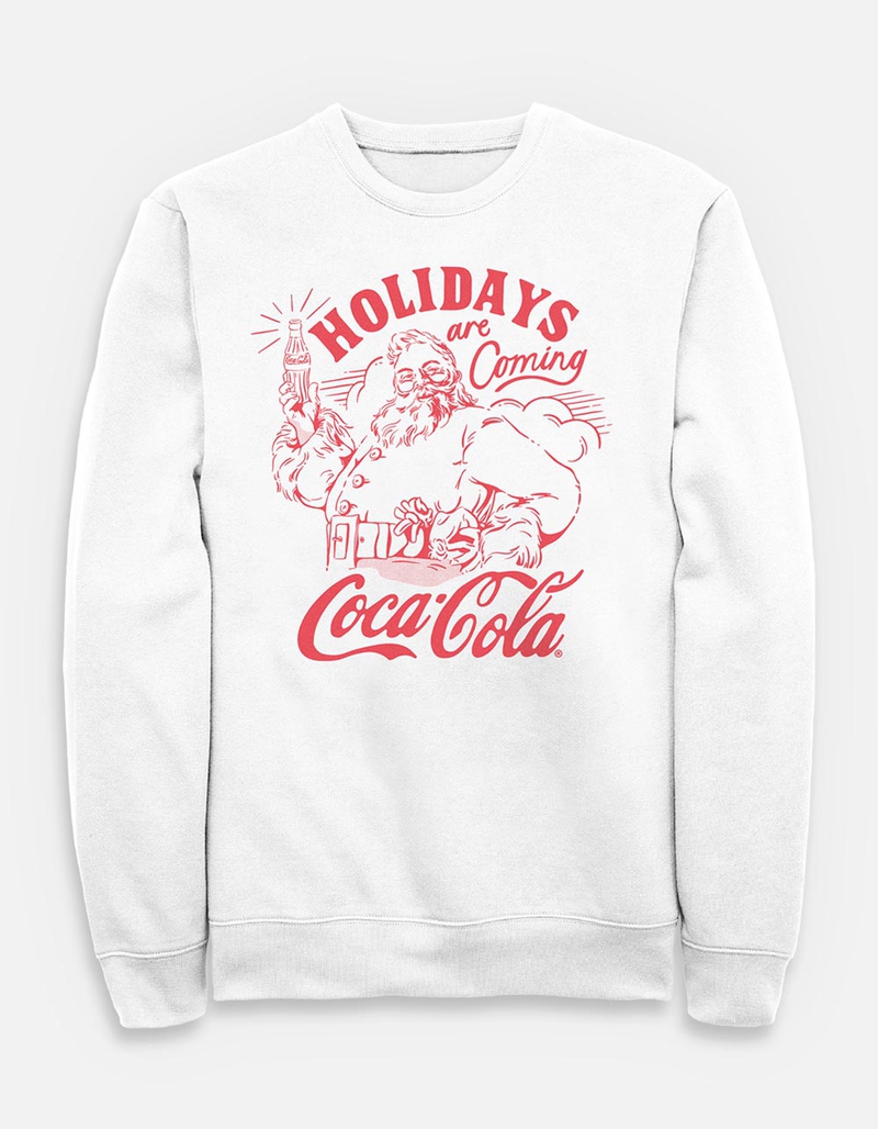 COCA-COLA Holidays Are Coming Unisex Crewneck Sweatshirt image number 0