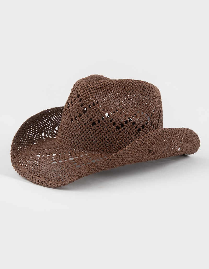 Straw Womens Cowboy Hat image number 0