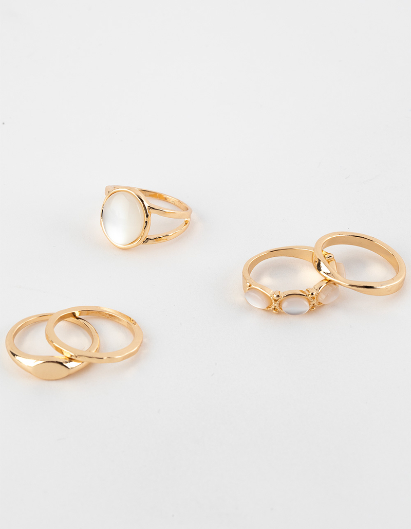 FULL TILT 5 Pack Crystal Ring Set image number 0