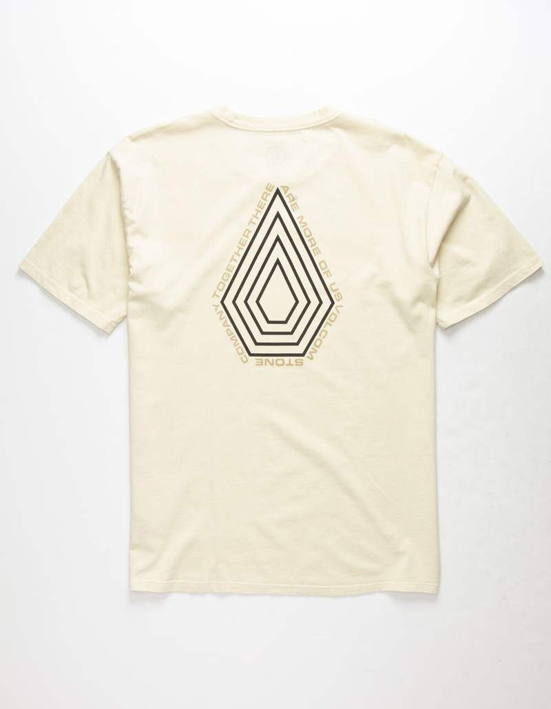 VOLCOM Radiation Mens Off White T-Shirt image number 0