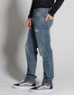 RSQ London Mens Skinny Stretch Ripped Jeans image number 3