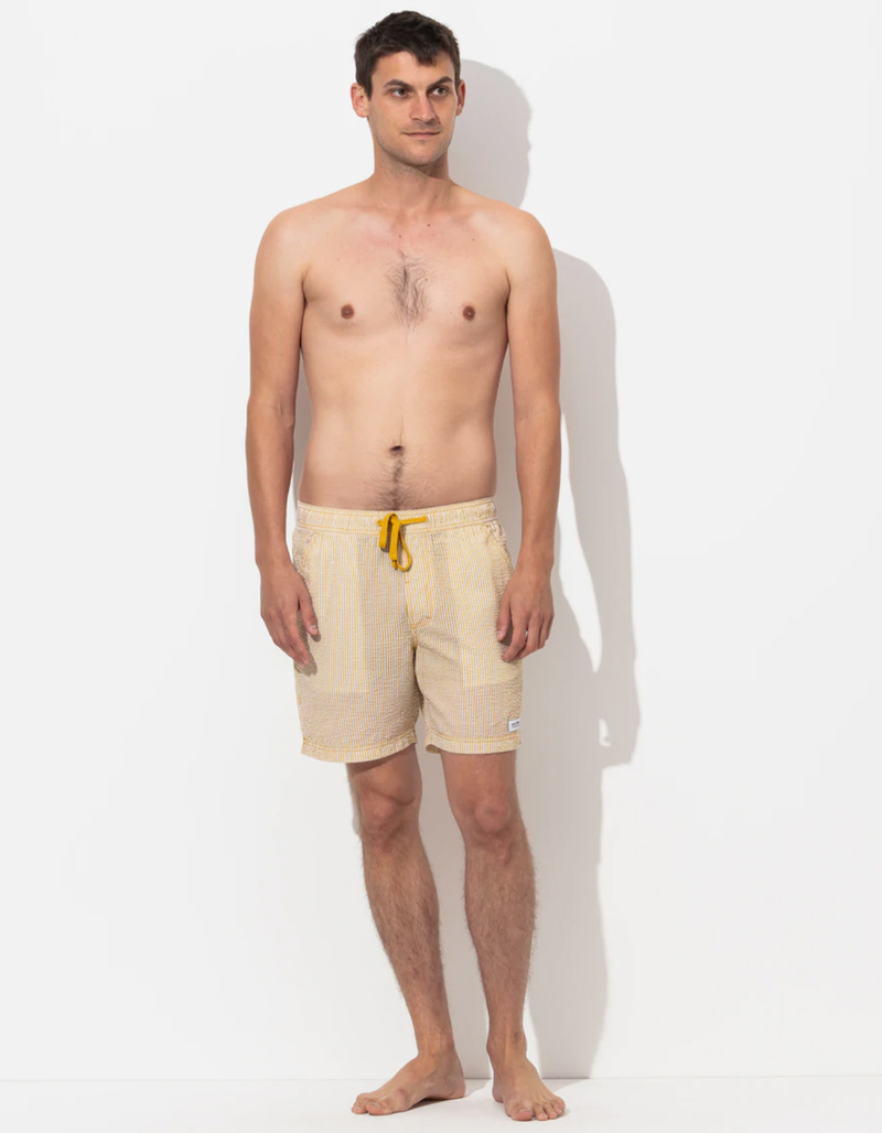 BANKS JOURNAL Tallows Mens Elastic Waist Boardshorts image number 2