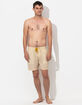 BANKS JOURNAL Tallows Mens Elastic Waist Boardshorts image number 3