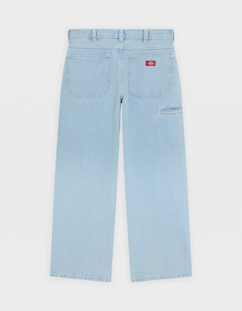 DICKIES Double Knee Mens Loose Straight Work Jeans image number 5