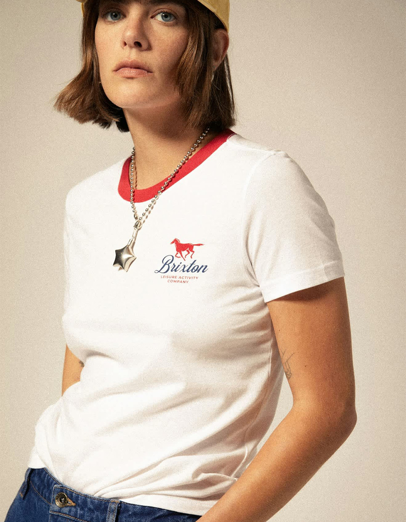 BRIXTON Leisure Activity Womens Fitted Tee image number 4