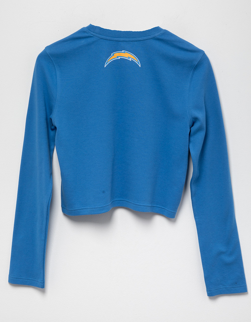 NFL Los Angeles Chargers Womens Long Sleeve Baby Tee image number 5