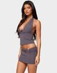 EDIKTED Billey Metal Ring Halter Top image number 2
