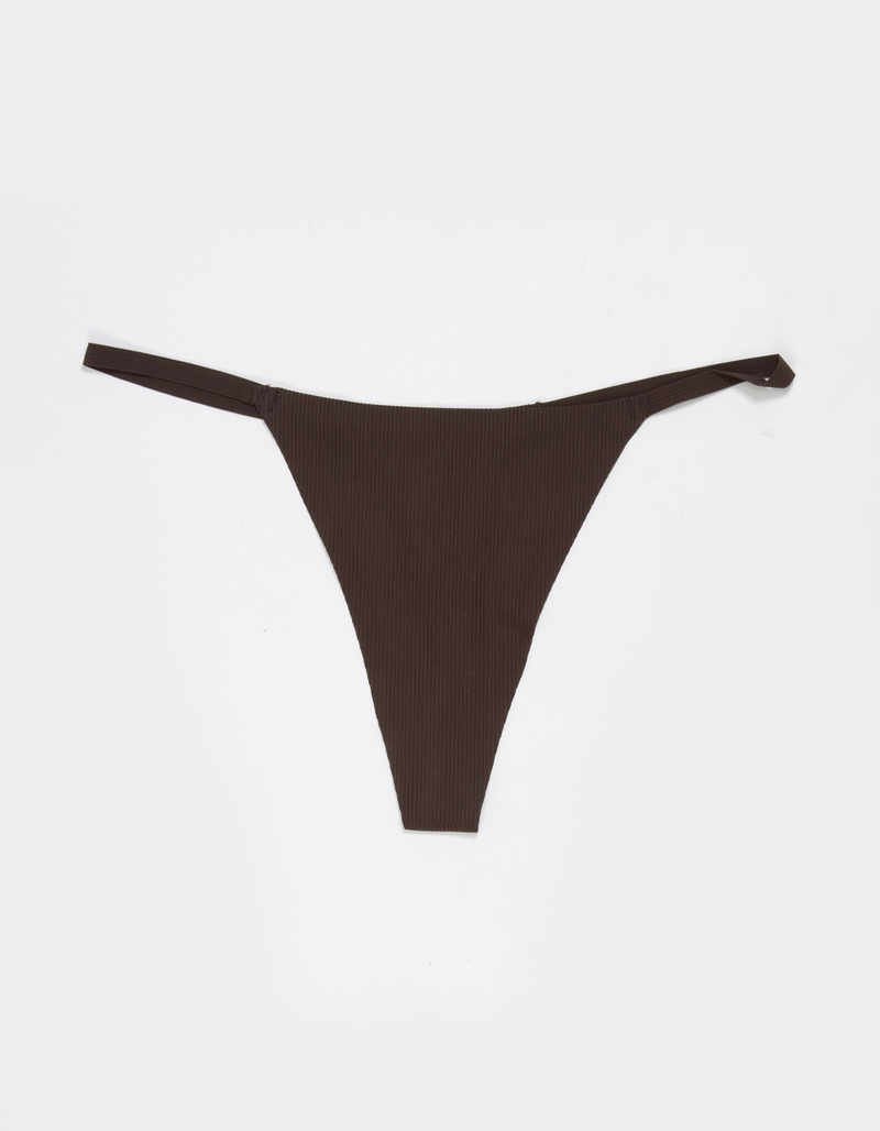FULL TILT Rib Lasercut Thong image number 0