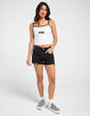 LEVI'S 501 High Rise Womens Denim Shorts - Lunar Black image number 5