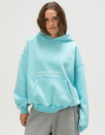 MALIBU SKYYE Flowers Meet Womens Hoodie Alternative Image