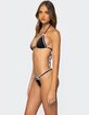 EDIKTED Mandy Triangle Bikini Top image number 5