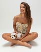 RSQ Womens Floral Bubble Babydoll Top image number 6