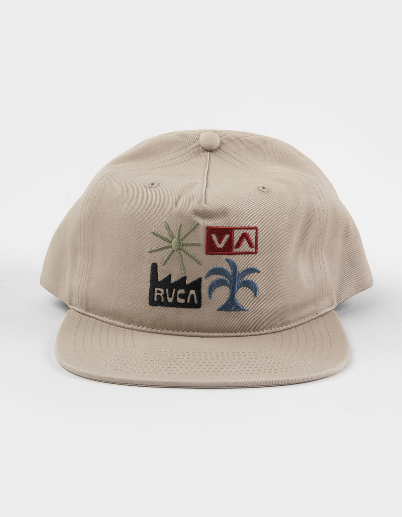 RVCA Mirage Snapback Hat image number 1