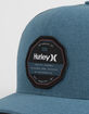 HURLEY Swell Blue Mens Trucker Hat image number 2