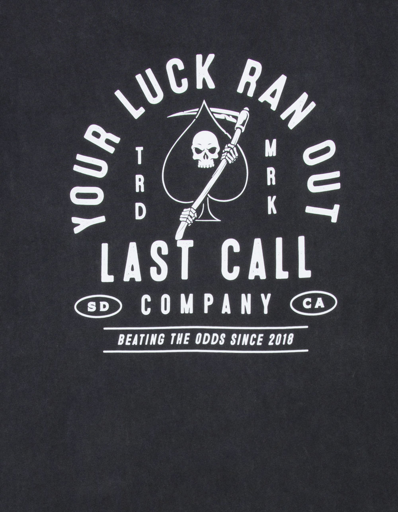 LAST CALL CO. Your Luck Ran Out Mens 2fer Long Sleeve Tee image number 2