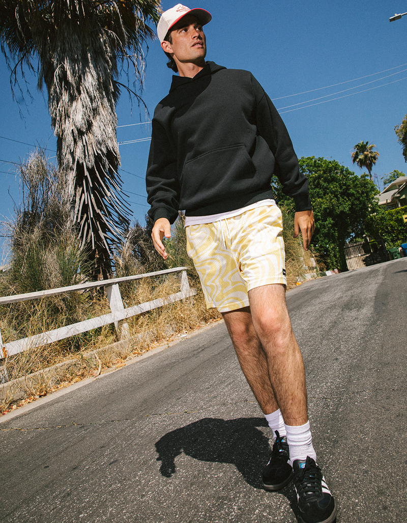 RSQ Mens 6" Mesh Shorts image number 0