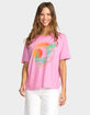 BILLABONG Bright New Day Womens Oversized Tee image number 1