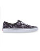 VANS Thank You Floral Authentic Black & True White Shoes image number 2