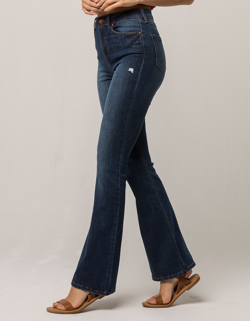 IVY & MAIN High Waisted Womens Flare Jeans image number 0
