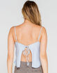 LE LIS Satin Womens Blue Cami image number 3