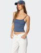 EDIKTED Miller Striped Tank Top image number 3
