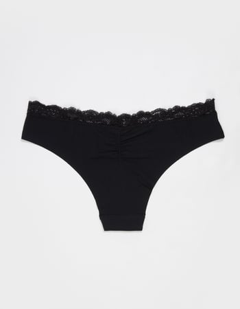 FULL TILT Lasercut Lace Waist Cheeky Panties Alternative Image