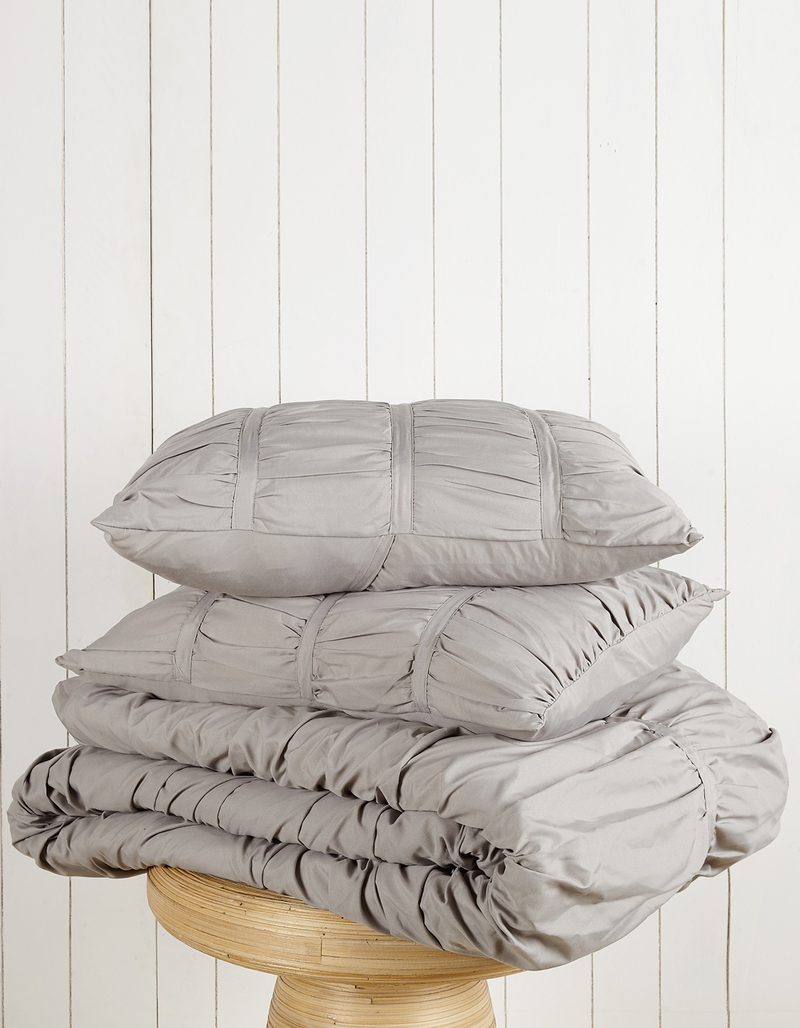 Ruched Twin/Twin XL Comforter Set image number 2