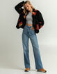 OBEY Marino Womens Reversible Sherpa Jacket image number 6