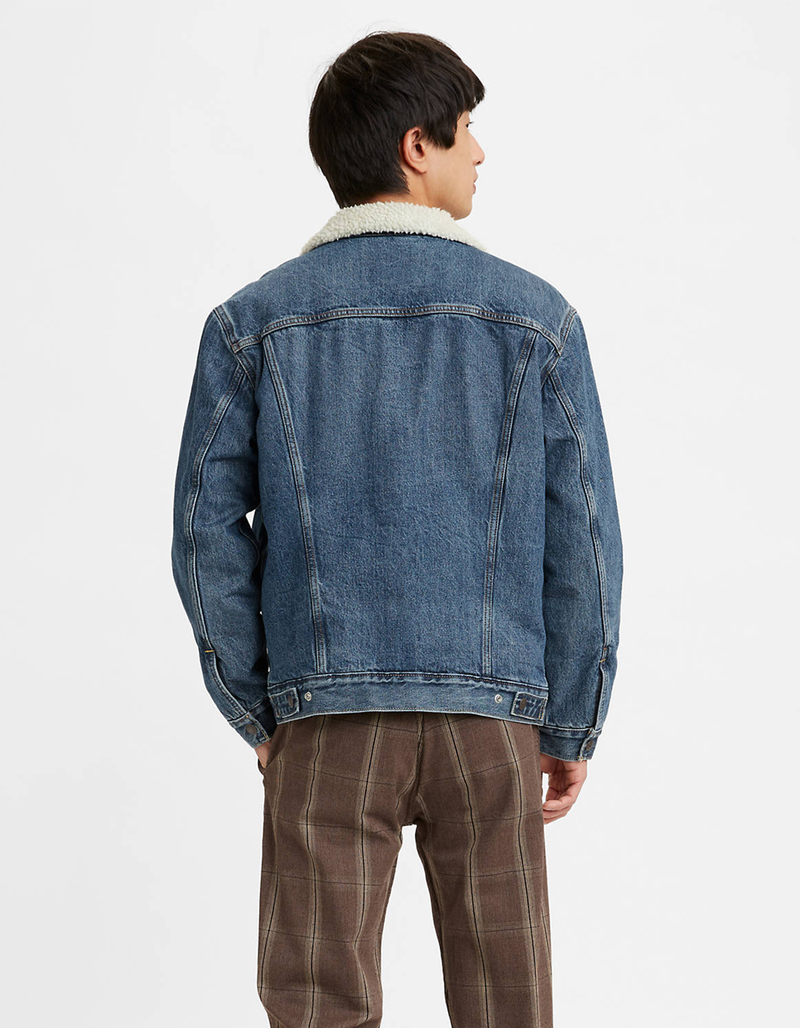 LEVI'S Type III Sherpa Mens Trucker Jacket image number 2