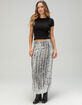 VERO MODA Sequin Womens Midi Skirt image number 1