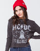 THE VINYL ICONS AC/DC Womens Thermal Tee image number 1